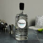 Personalised Line Face 75cl Gin/Vodka Bottle, thumbnail 1 of 7