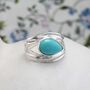 Sterling Silver Turquoise Ring, thumbnail 1 of 7