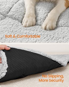 Warm Dog Cat Bed Crate Mattress Pet Pad, 5 of 6