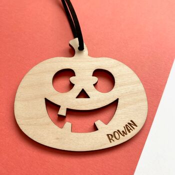 Personalised Halloween Hanging Decorations, 3 of 4