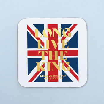 Long The Live The King Union Jack Coronation Mug, 2 of 3