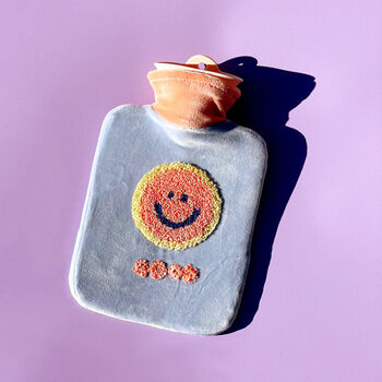 Smiling Face Hot Water Bottle, 8 of 11