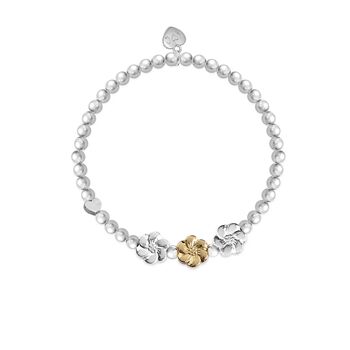 Just Because Silver And Rose Gold Plated Thank You Bracelet, 3 of 3
