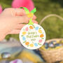 Personalised Baby's First Easter Egg Wreath Decoration, thumbnail 5 of 9