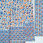 Set Of Indian Hand Block Printed Placemats, Blue, thumbnail 4 of 11