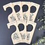 Alice Themed Baby Clothes Hanger Dividers X Seven, thumbnail 1 of 6