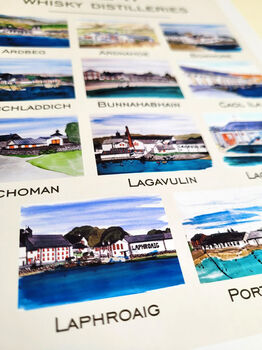 Islay Distilleries Print, 6 of 7