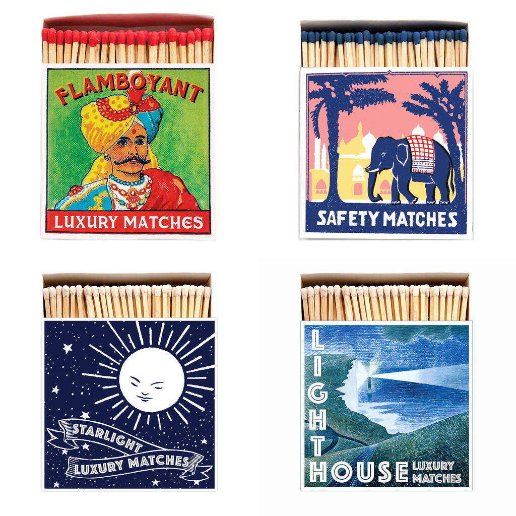 Large Box Luxury Matches By Berylune