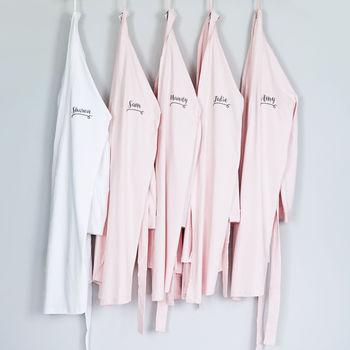 Personalised Women's Dressing Gown, 5 of 9