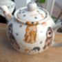Two Cup Teapot In Cockerpoo Design, thumbnail 7 of 12