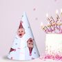 Personalised Face Photo Birthday Party Hats, thumbnail 7 of 7