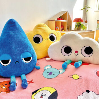 Giant Star Soft Toy Cushion | Kids Decor, 3 of 3