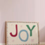 Joy Christmas Print, thumbnail 2 of 4