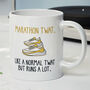 Novelty Funny And Rude 'Marathon Twat' Gift Mug, thumbnail 1 of 4