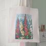 Floral Tote Bag Gift For Flower Loving Friends, thumbnail 1 of 8