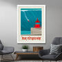 Personalised Big Wave Surfing Poster, thumbnail 2 of 6