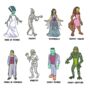 Personalised Monsters Family Print, thumbnail 3 of 10