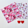 Fold Your Own Origami Paper Heart Boxes Kit, thumbnail 5 of 7