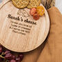 Personalised Deep Groove Cheese Chopping Board, thumbnail 1 of 4