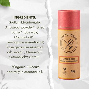 Plastic Free Natural Deodorant 65g, 4 of 12