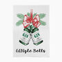 'Gingle Bells' Christmas Tea Towel, thumbnail 2 of 3
