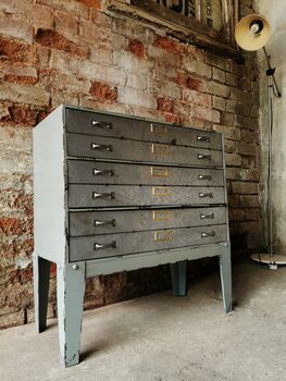 Industrial Plan Chest Of Drawers, 3 of 5