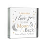 To The Moon And Back Personalised Crystal Token, thumbnail 5 of 6