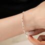 Natural Moonstone Beaded Bracelet, thumbnail 5 of 6