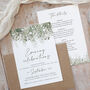 Whimsical Windsor Wedding Evening Invitation, thumbnail 2 of 4