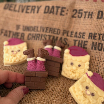 Festive Chocolate Santa Box, 3 of 3