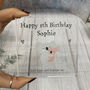 Personalised Koala Acrylic Birthday Block Gift, thumbnail 2 of 6
