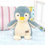 Heatable Soft Toy Plush Penguin, Cat Or Unicorn, thumbnail 1 of 9