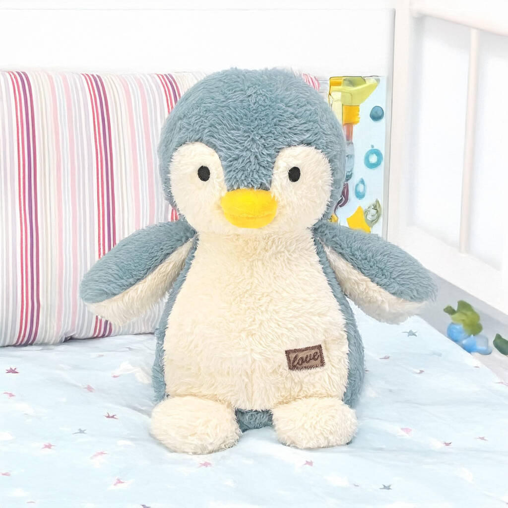 Heatable Soft Toy Plush Penguin, Cat Or Unicorn, 1 of 9