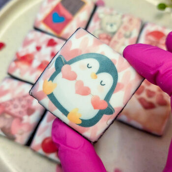 Valentine's Day Biscuits Gift Box, Nine Biscuits, 2 of 12