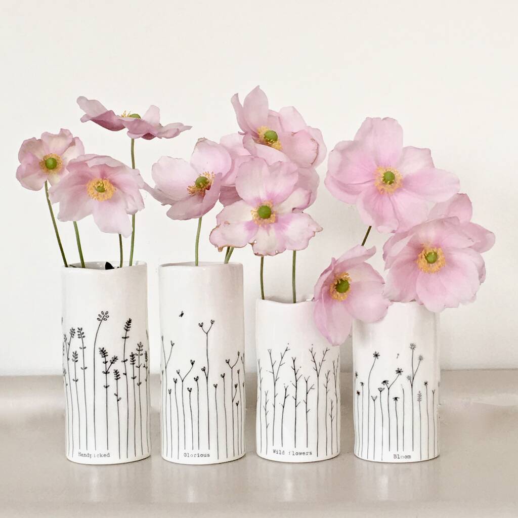 Porcelain Flower Vase, 1 of 12