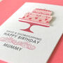 Bake Off Style 3D Birthday Cake Showstopper Card, thumbnail 5 of 9