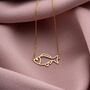 Sterling Silver Fish Necklace, thumbnail 1 of 11