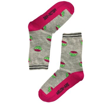 Birthday Melon Novelty Socks Set, 6 of 6