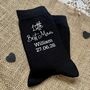 Personalised Little Best Man Wedding Day Socks, thumbnail 2 of 3