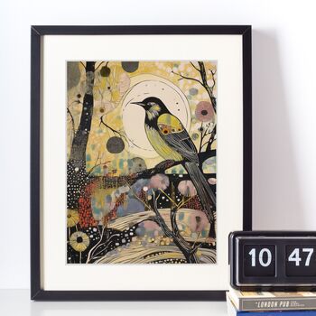 Morning Bird Song Illustration Art Print, 2 of 3