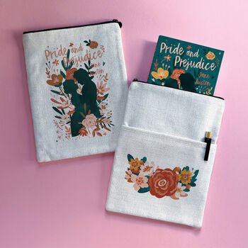 Pride And Prejudice Cover Book Sleeve, 2 of 2