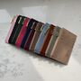 Personalised Embossed Faux Leather Card Holder Wallet Purse, thumbnail 7 of 9