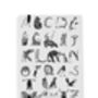 Round Cornered Animal Alphabet Notebook, thumbnail 6 of 6