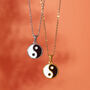 Stainless Steel Retro Yin Yang Necklace, thumbnail 1 of 6