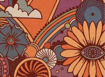 'The Sun' Tarot Celestial Art Print, 2 of 3