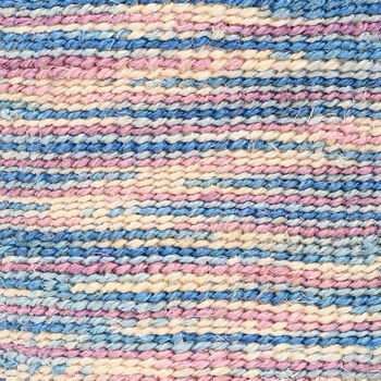 Kwenye: Blue And Pink Tie Dye Woven Storage Basket, 6 of 9