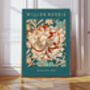 William Morris Botanical Flower Art Print, thumbnail 1 of 3
