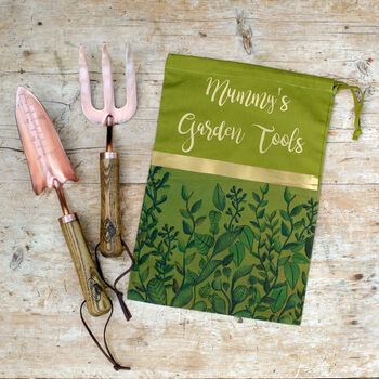 Personalised Copper Garden Tool Set, 2 of 5
