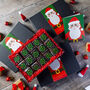 Christmas 'Santa' Indulgent Oreo Brownie Gift Box, thumbnail 1 of 3