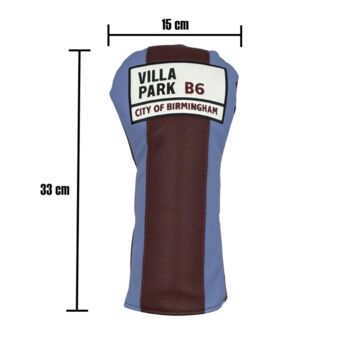 Aston Villa Villa Park Golf Driver Headcover, 5 of 6